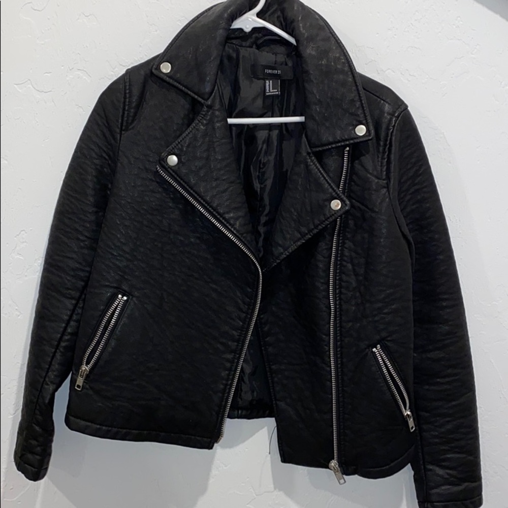 Leather jacket